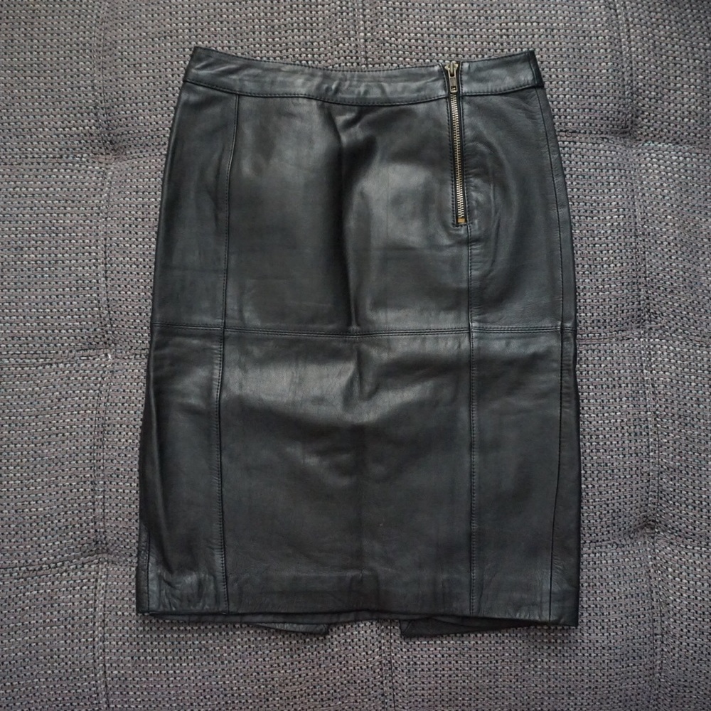 Soft Lambskin Pencil Skirt